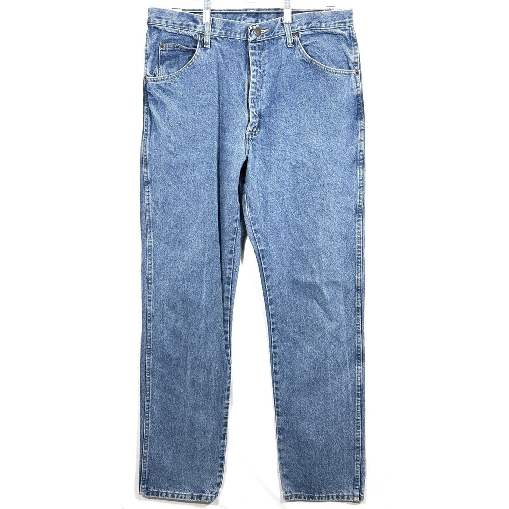 Wrangler Jeans Men's Size 36x36 Retro Straight Leg Medium Wash Regular Fit